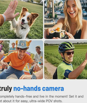 Mini Body Camera Full HD met WiFi - Draagbaar voor Motor, Fiets & Sportactie