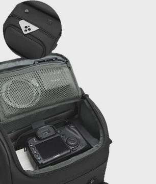 Waterdichte Fototas Rugzak - Retro Stijl, Grote Capaciteit voor Camera & Laptop