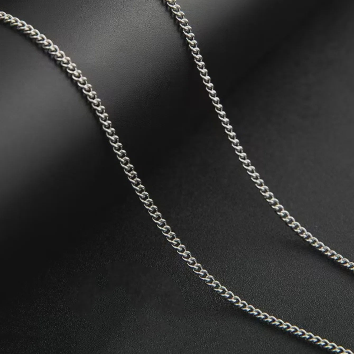 Heren Cuban Ketting 3mm - Stijlvol Roestvrij Staal & Titanium Staal Mode Accessoire