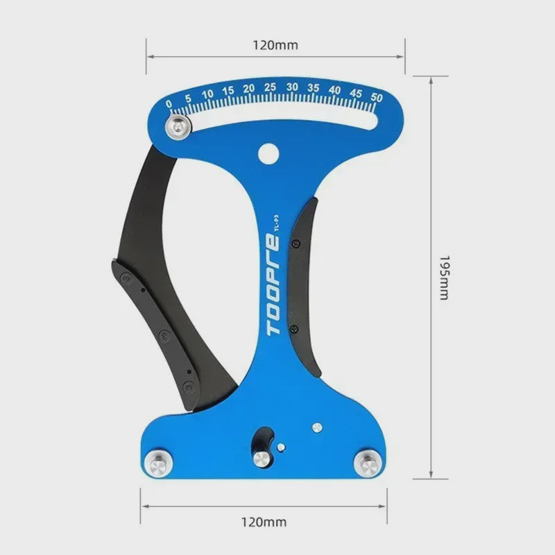 Professionele Fiets Spaakspanning Meter - Aluminiumlegering - Voor MTB & Racefiets Wielreparatie