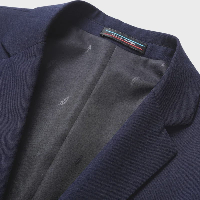 Stijlvolle Heren Blazer - Zakelijk, Bruiloft & Werk - Britse Stijl