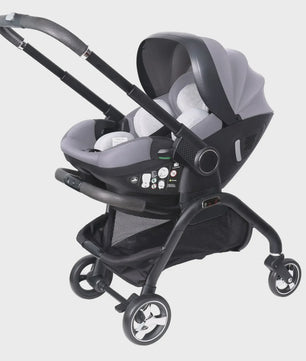 4-in-1 Baby Kinderwagen & Autostoel: Lichtgewicht, Multifunctioneel en Wendbaar