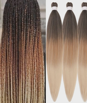 Pre-stretched Braiding Hair 26 Inch - Synthetische Haarverlengingen voor Crochet Braids