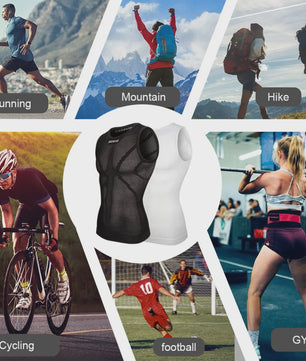 DAREVIE Seamless Fiets Onderlaag - Ademend & Compressie voor Heren en Dames