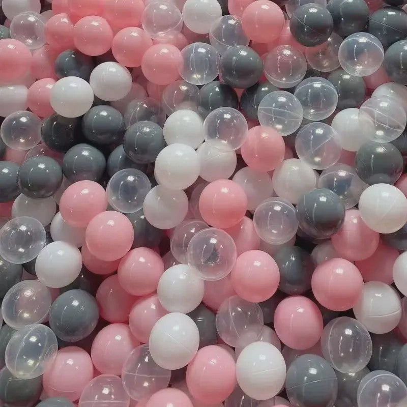 100x Kleurrijke Zachte Ballen voor Zwembad, Speeltent & Ballenbak - Eco-vriendelijk Baby Speelgoed