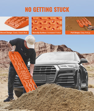 10 Ton Traction Boards (2 stuks) - Off-road Banden Herstelmatten voor SUV, Jeep, Camper