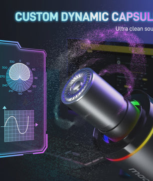 MAONO PD200X Dynamische XLR/USB Microfoon - Gaming, Streaming & Opnames met Mute & Gain Controle