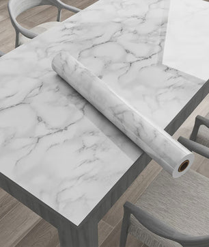 Waterdicht Marmer Vinyl Behang - Zelfklevend & Afwasbaar - 55cm Breed