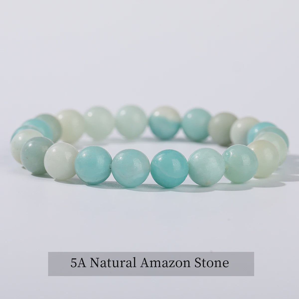 Natuurstenen Armband Dames - Elastisch, Blauw, Yoga & Healing Sieraden