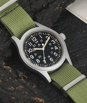 Militado ML05 Herenhorloge 38mm - Vintage Stijl met Miyota Uurwerk & Saffierglas