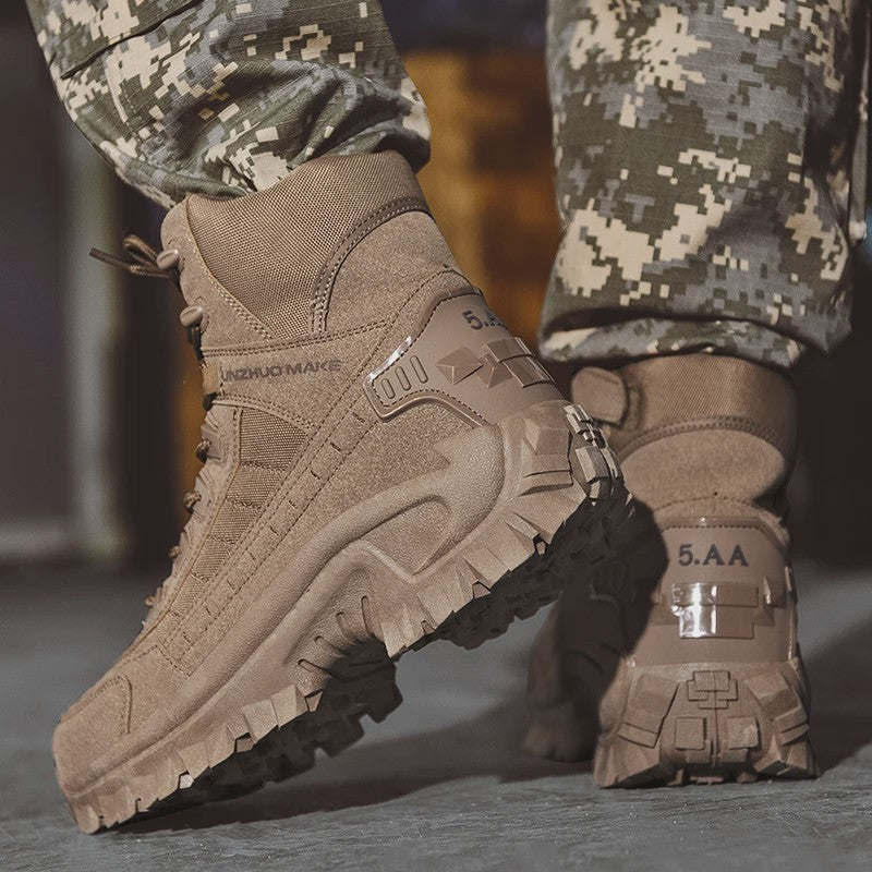 Heren Desert Combat Boots - Tactische Wandelschoenen met Anti-slip Zool