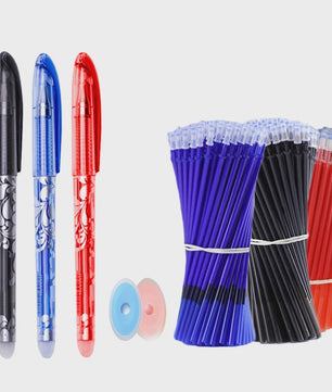 Set van 25 Kawaii Uitwisbare Gelpennen - Vloeiend Schrijven en Wissen voor School & Kantoor