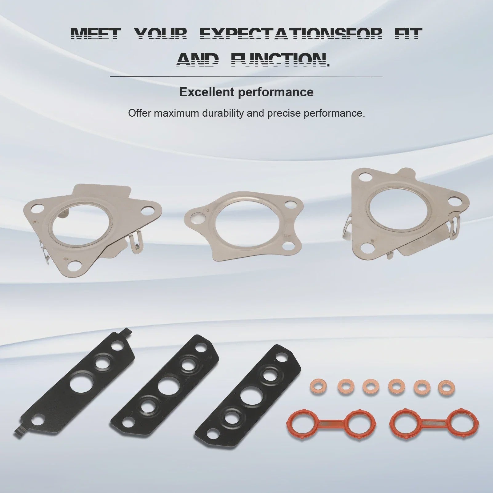 Oliekoeler Pakking Kit voor Mercedes OM642 Motoren (W203, W204, W211, etc.)