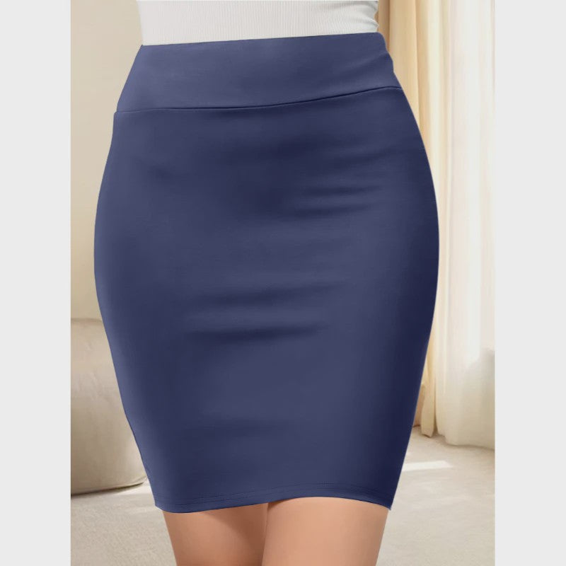 Elastische Kokerrok Dames - Stijlvolle Half Bodycon Rok voor Werk en Casual
