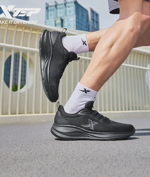 Xtep Heren Hardloopschoenen: Ademend Mesh, Schokabsorberend & Lichtgewicht