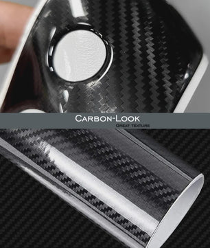 Motor Brandstofdop Sticker Bescherming Carbon Look voor Triumph & Cagiva