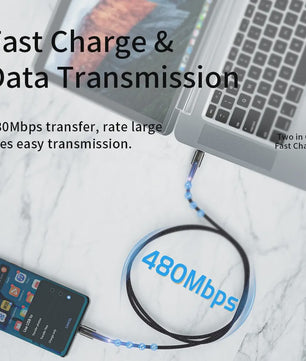 Essager PD 100W Type C naar C Kabel - Snel Opladen & Data voor Telefoon, Laptop, iPad