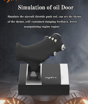 PXN-2119Pro Flight Joystick voor PC - Trilling Simulator Stick met USB