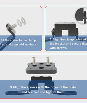 GPS Navigatie Stuurklem Houder 22mm/28mm Motorfiets Mount Bracket