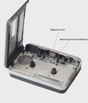 USB Cassette naar MP3 Converter & Speler - Behoud je Muziekcollectie