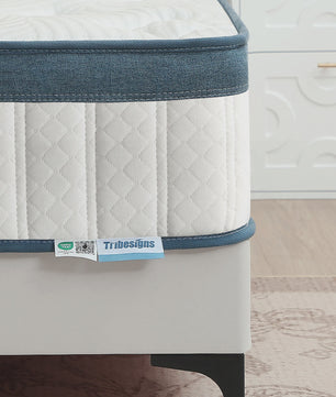 Tribesigns Pocketvering Matras 160x200cm H3 Medium - 7-Zone Orthopedisch & OEKO-TEX Gecertificeerd