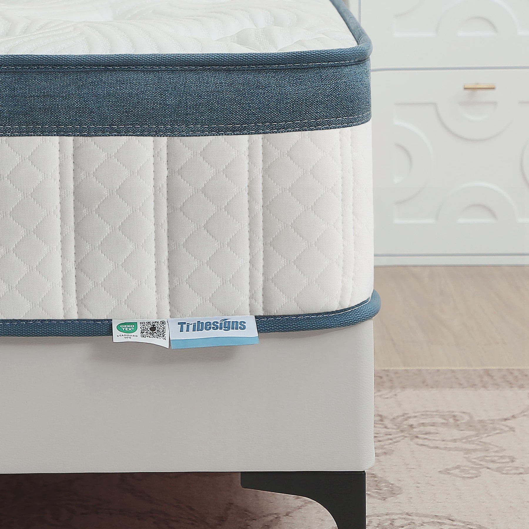 Tribesigns Pocketvering Matras 160x200cm H3 Medium - 7-Zone Orthopedisch & OEKO-TEX Gecertificeerd