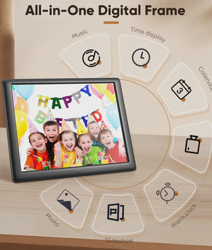 10 Inch Digital Photo Frame Electronic 1920*1080IPS/Music/Video Player/Calendar/Alarm USB Or SD Card With Remote Control