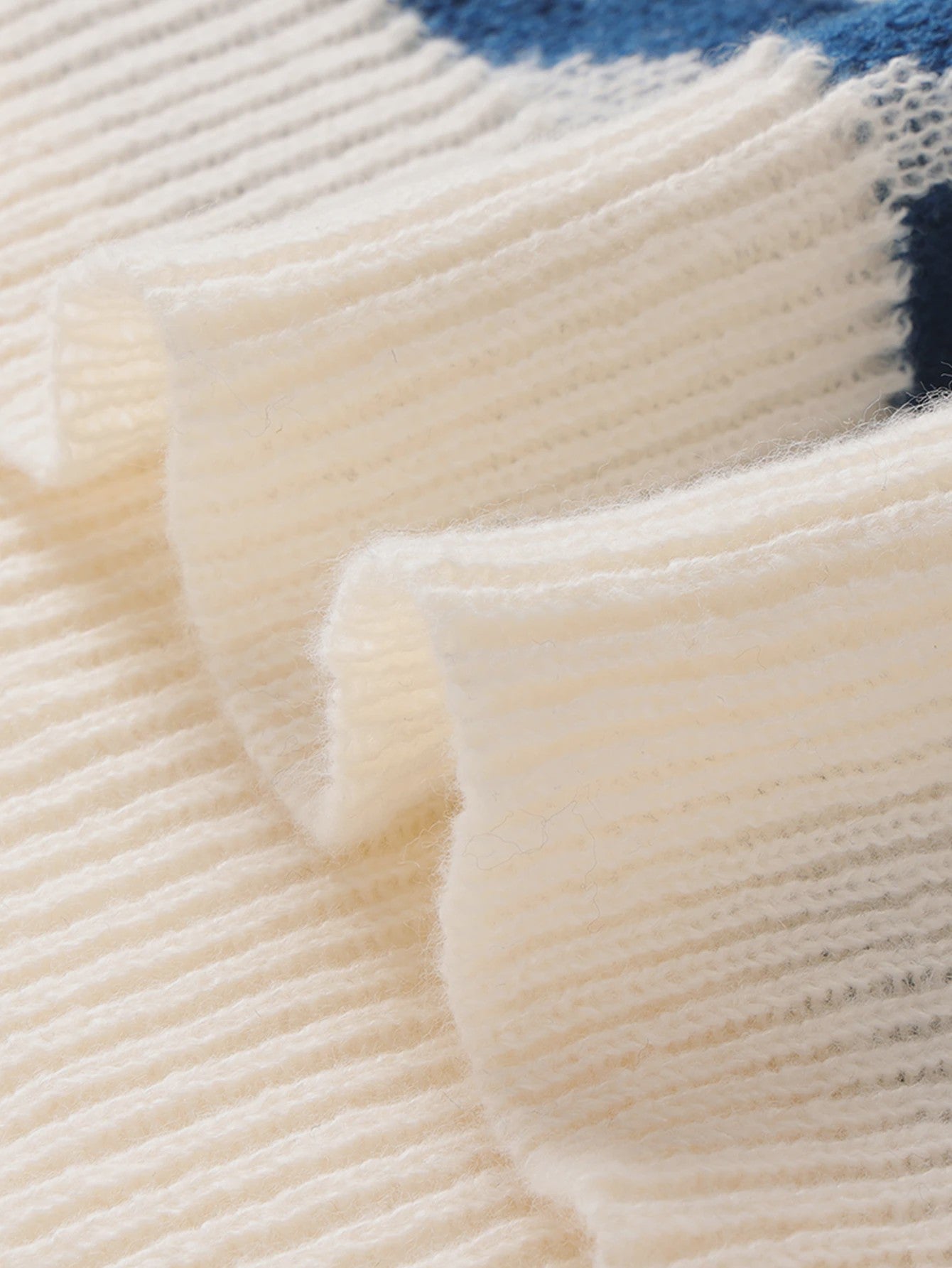 Herfst & Winter Heren Trui met Maze Jacquard Patroon - Ronde Hals
