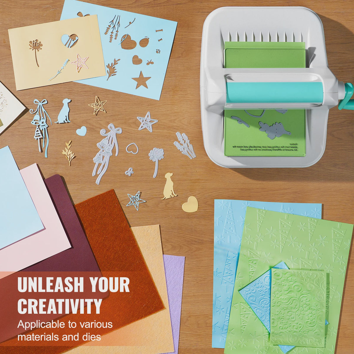 Handmatige Die-Cutting & Embossing Machine - 6/9 inch - Voor Scrapbooking en Knutselen