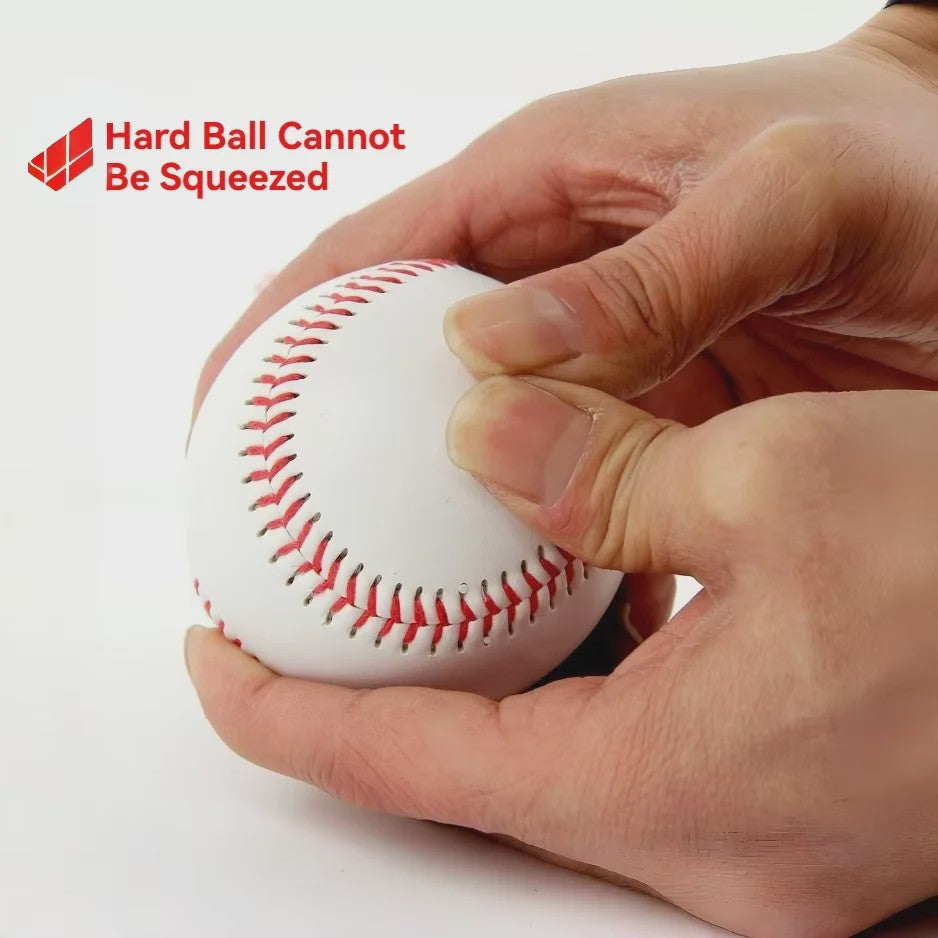 Baseball & Softball Trainingsballen - Wit, Set van 1 of meerdere