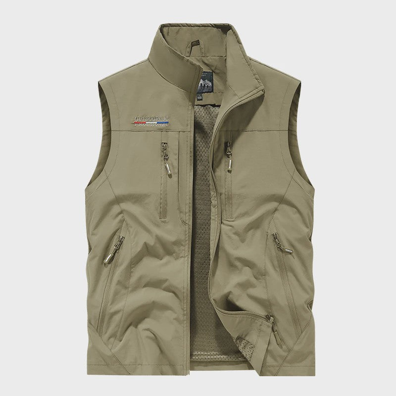 Outdoor Fotografie Vest Heren - Multi-Pocket Werk Gilet voor Fotografen
