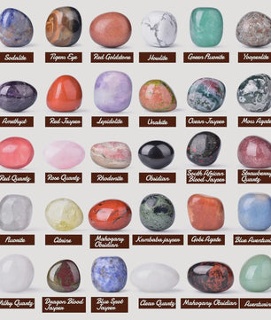 Gepolijste Kristallen en Edelstenen (2-3cm) - Healing, Meditatie & Spiritualiteit