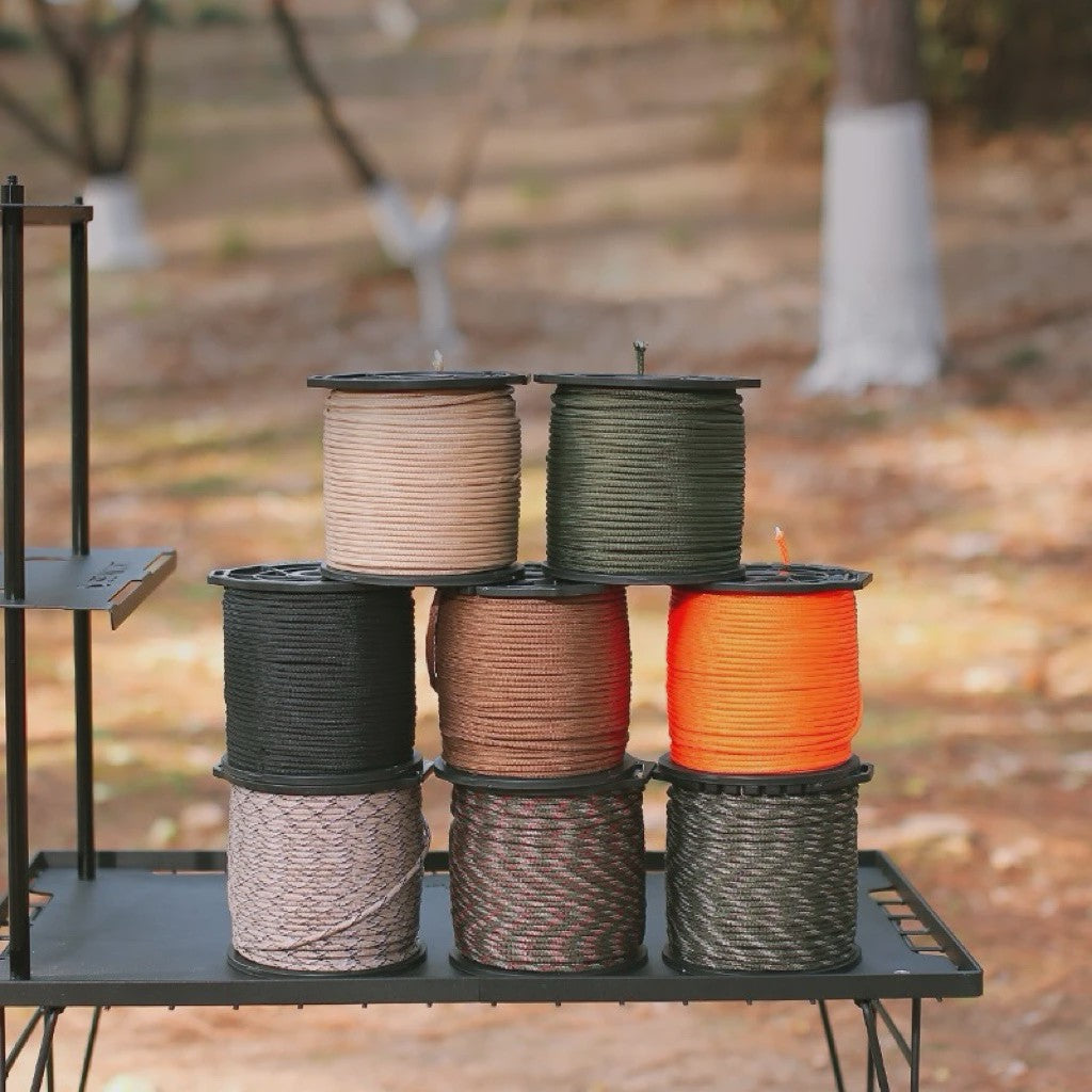 Sterk 650lb Paracord Touw (100m) - 9 Kernen, Militair Tactisch, Outdoor & Survival