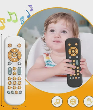 Interactieve Baby Afstandsbediening Speelgoed met Muziek & Licht - Leerzaam Speelgoed voor 1-3 Jaar