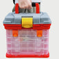 Multifunctionele Visgerei Opbergbox met Lades - Draagbare Organizer voor Hengelsport & Hobby