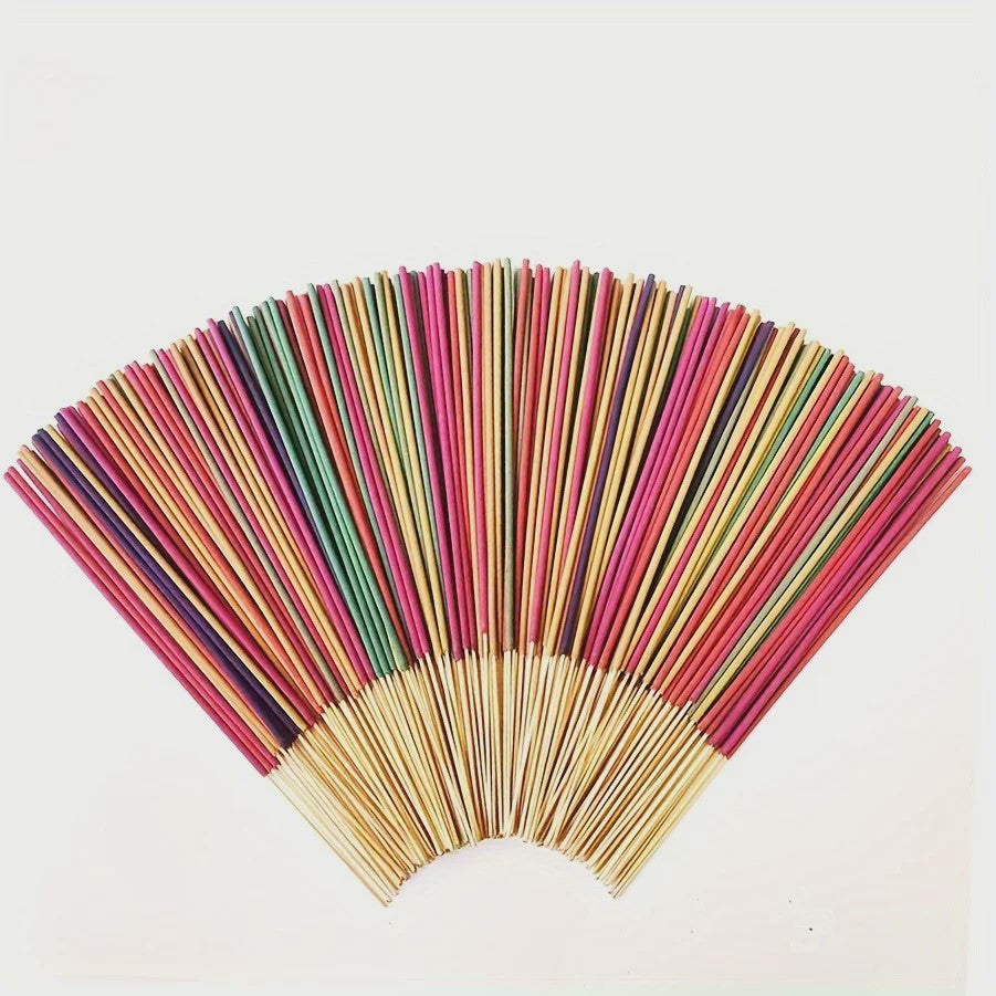 300 Aromatherapie Wierookstokjes Set - 12 Natuurlijke Geuren voor Yoga & Meditatie