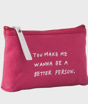 Schattige Canvas Make-up Tas met Stippenprint - Make-up & Toiletartikelen Organizer