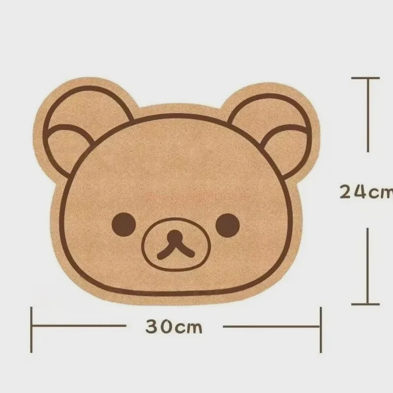 Felt Bord Beer - Decoratief Wandpaneel voor Kinderkamer