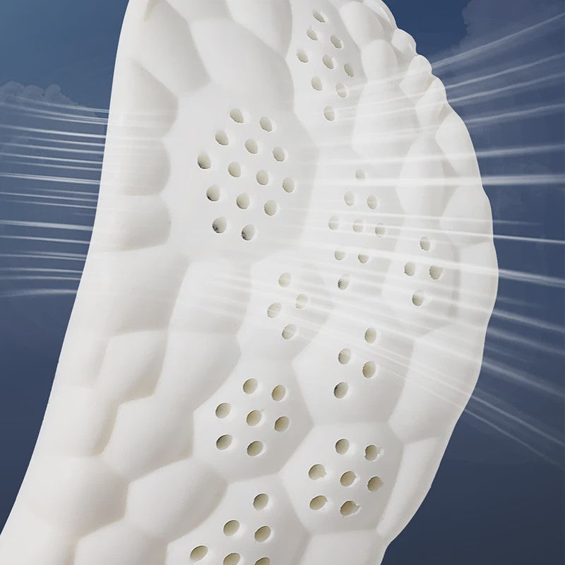 Latex Sportzolen - Zachte Hoge Elasticiteit, Ademend & Schokabsorberend met Voetboogondersteuning