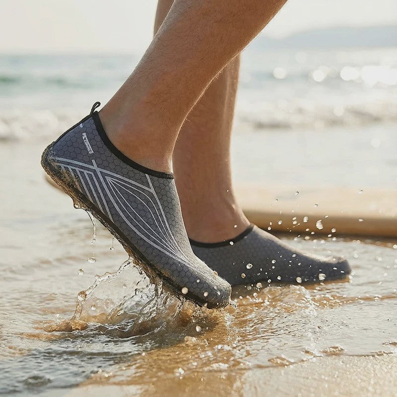 Waterdichte Sneldrogende Strandsokken - Anti-Slip & Anti-Snij - Voor Duiken, Surfen, Yoga & Watersport