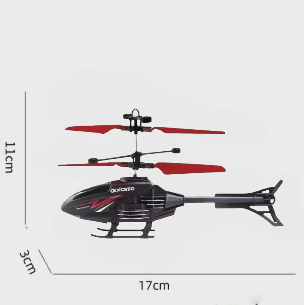 Inductie Helikopter Speelgoed met Afstandsbediening - Vliegend Cadeau voor Jongens en Meisjes