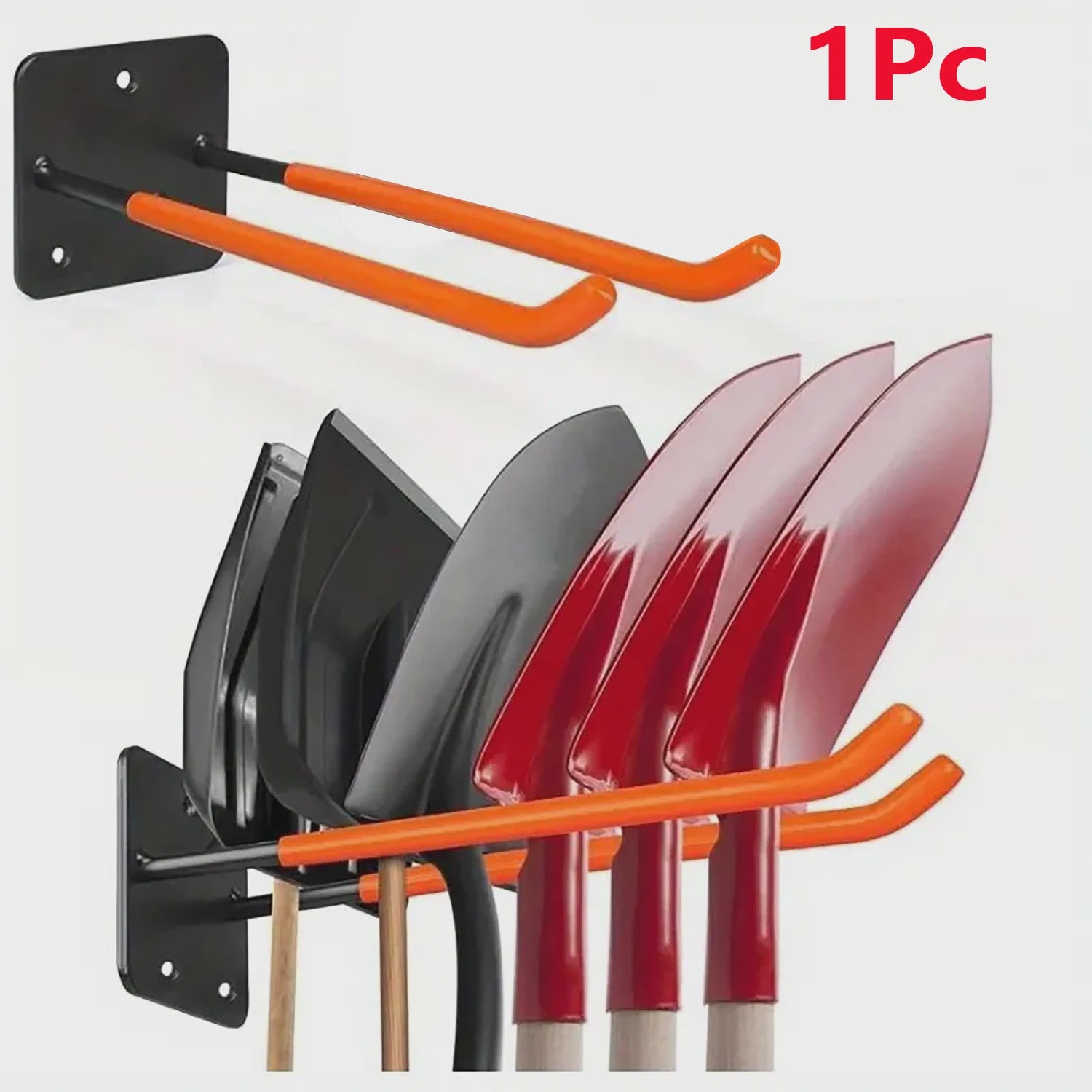 Grote Wandhaak voor Tuin- en Garagetools | Stevige Opberghouder