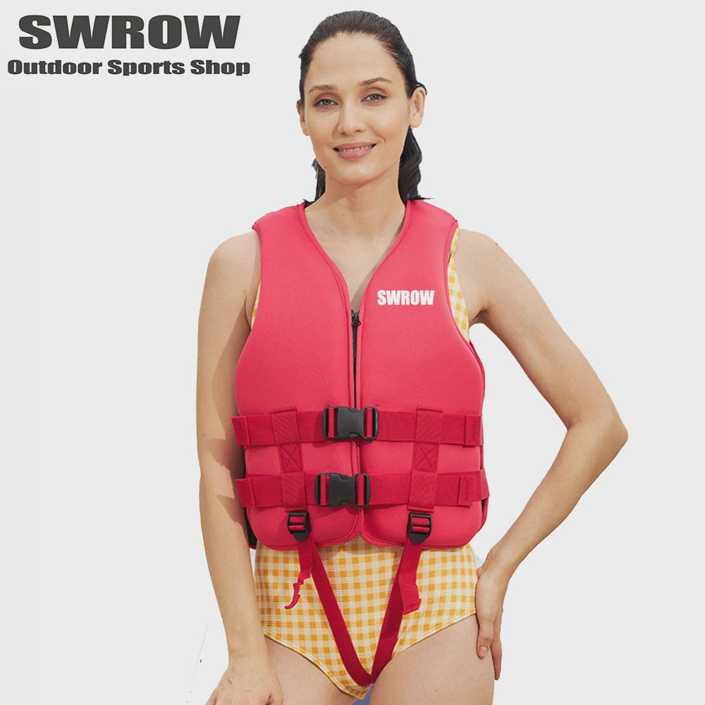 Neopreen Reddingsvest voor Water Sport & Zwemmen - Veilig & Comfortabel