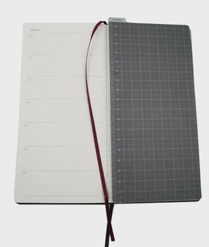 Snijmat & Liniaal Set A5/A6 - PVC Grid Mat voor Tekenen, Knutselen & Naaien