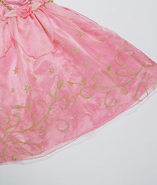 Roze Aurora Prinsessenjurk - Droomjurk voor Feestjes en Verkleedpartijen