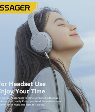 Essager USB-C naar 3.5mm Audio Jack Adapter Kabel - Hoge Kwaliteit Geluid voor Telefoons & Speakers