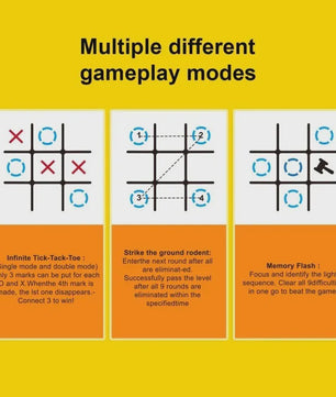 Elektronisch Boter-kaas-en-eieren Spel: Interactief Educatief Kinderspel