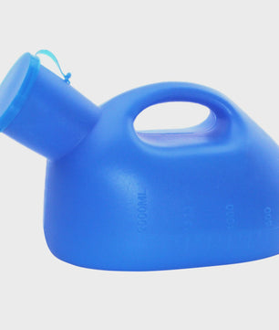 2000ml Dik Heren Urinaal met Deksel - Draagbare Plasfles voor Camping, Reizen & Thuis