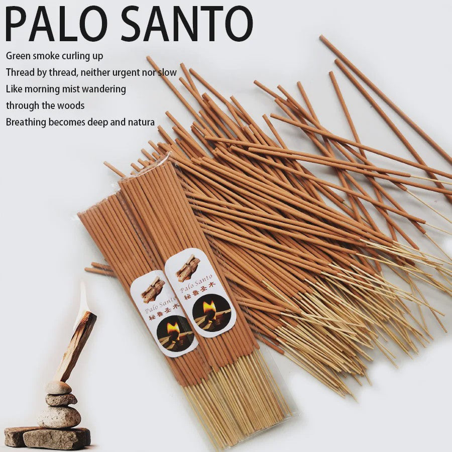 Premium Palo Santo Wierookstokjes - 30/80 Stuks voor Yoga, Meditatie & Zuivering