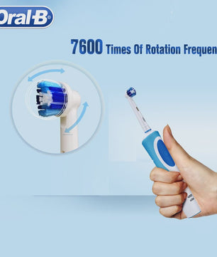 Oral-B Vitality 3D White Elektrische Tandenborstel - Roterende Reiniging & Inductieladen